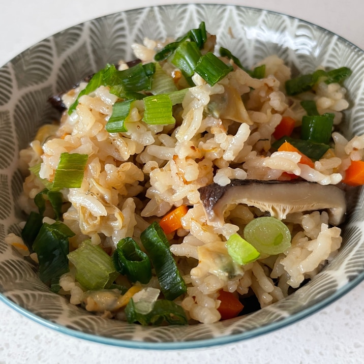 アサリがあればこれで決まり♪アサリの炊き込みご飯